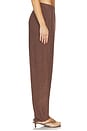 view 3 of 8 PANTALÓN SAMITA in Chocolate Brown