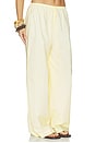view 2 of 8 PANTALONES PALOMA in Butter Yellow