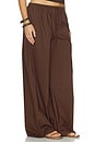 view 2 of 8 PANTALONES PALOMA in Chocolate Brown