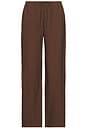 view 7 of 8 PANTALONES PALOMA in Chocolate Brown