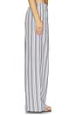 view 3 of 8 PANTALON VICTORIA in Light Blue & Pink Stripe