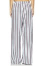 view 4 of 8 PANTALON VICTORIA in Light Blue & Pink Stripe