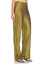 view 2 of 8 Lennon Cupro Pant in Olive Green