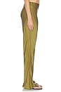 view 4 of 8 Lennon Cupro Pant in Olive Green