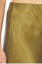 view 7 of 8 Lennon Cupro Pant in Olive Green