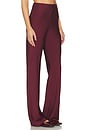 view 2 of 8 Lennon Silk Pant in Oxblood