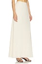 view 2 of 6 Margo Silk Skirt in Cream