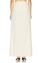 view 4 of 6 Margo Silk Skirt in Cream