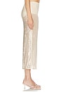 view 4 of 8 Zelena Skirt in Ivory Sequin