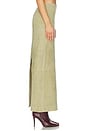 view 3 of 8 Sonya Suede Skirt in Tan