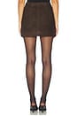 view 4 of 8 Apple Suede Skirt in Chocolate