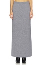 view 1 of 8 Mattie Knit Maxi Skirt in Grey