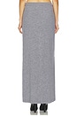view 4 of 8 Mattie Knit Maxi Skirt in Grey