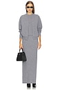view 5 of 8 Mattie Knit Maxi Skirt in Grey