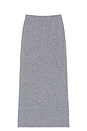 view 7 of 8 Mattie Knit Maxi Skirt in Grey