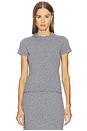 view 1 of 4 Mattie Knit T-shirt in Grey