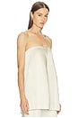 view 2 of 6 Monet Top in Satin Beige