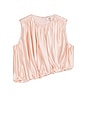 view 6 of 7 Sunna Silk Top in Dusty Rose