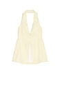 view 5 of 6 Monika Top in Butter Yellow