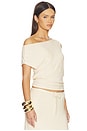 view 2 of 7 Tamilore Asymmetric Top in Cream