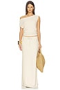 view 5 of 7 Tamilore Asymmetric Top in Cream