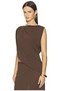 view 3 of 7 Emersyn Knit Top in Coffee