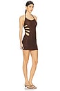 view 2 of 3 Lily Dress in Brown