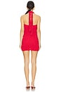 view 3 of 4 Poncik Collar Dress in Red