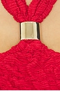 view 4 of 4 Poncik Collar Dress in Red