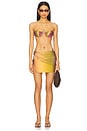 view 5 of 6 Plisse Mini Skirt in Multi