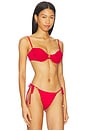 view 2 of 4 HAUT DE MAILLOT DE BAIN À ARMATURES MISA in Red
