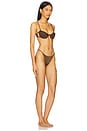 view 2 of 3 Amy Bikini Set in Brown