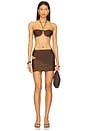 view 4 of 5 Gal Bikini Set in Brown