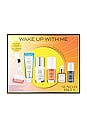 view 1 of 1 WAKE UP WITH ME COMPLETE BRIGHTENING MORNING ROUTINE SET 朝用スキンケアキット in 