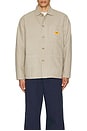 view 3 of 3 Classic Coverall Jacket in Stone