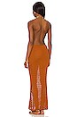 view 3 of 3 VESTIDO TIVA in Terracotta