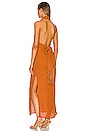 view 3 of 3 Verita Dress in Papaya