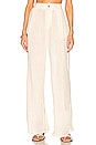 view 1 of 4 PANTALÓN HALI in Cream
