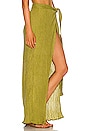 view 2 of 4 Neoma Wrap Skirt in Agave
