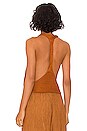 view 3 of 4 Rubina Top in Terracotta