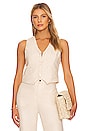 view 1 of 4 Jada Vest in Cream
