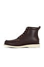 view 5 of 5 x One of these Days Tony Moc Boot in Chocolate Leather Smooth
