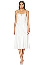 view 4 of 4 Eva Poplin Cami Dress in White