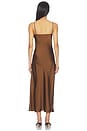 view 3 of 4 VESTIDO CLESTE in Brown