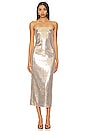 view 1 of 4 Leigh Sequin Dress in Gold