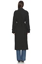 view 4 of 4 Lea Trench Coat in Black