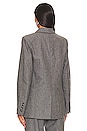 view 4 of 6 Roen Suit Jacket in Heather Grey Stripe