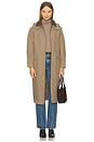 view 1 of 4 Jacob Coat in Brown