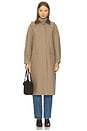 view 2 of 4 Jacob Coat in Brown