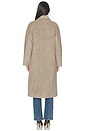 view 4 of 4 Eligio Coat in Heather Taupe
